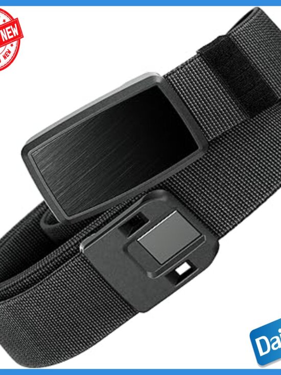 Adjustable Elastic Belt with Magnetic Clasp, Unisex Fit for Golf & Everyday Wear main image 7
